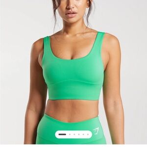 Green Sports Bra